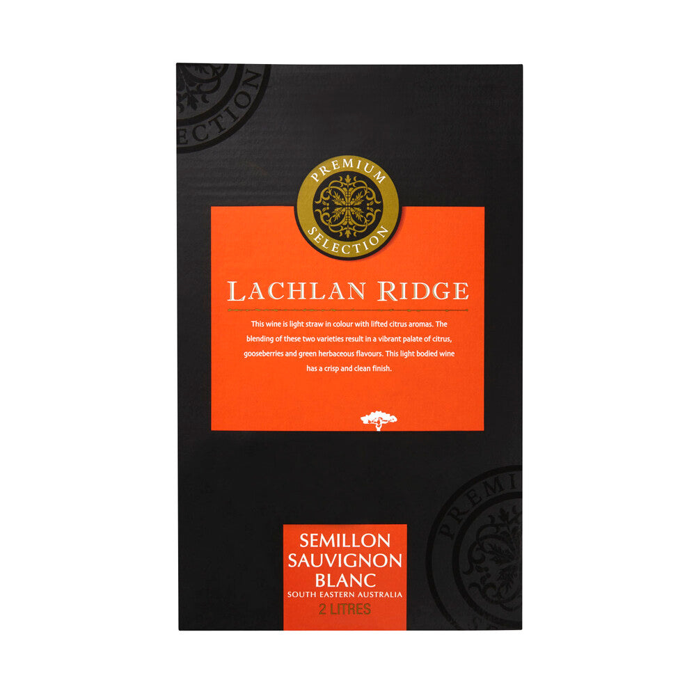 Lachlan Ridge Semillon Sauv Blanc Cask 2l - 1 Each