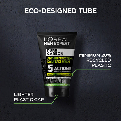 Loreal Men Expert Pure Charcoal Wash 100ml