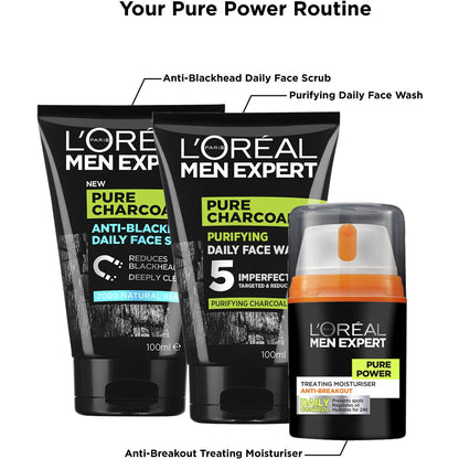 Loreal Men Expert Pure Charcoal Wash 100ml