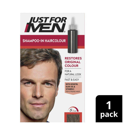 Just For Men Hair Colour Medium Brown 100g - 1 each