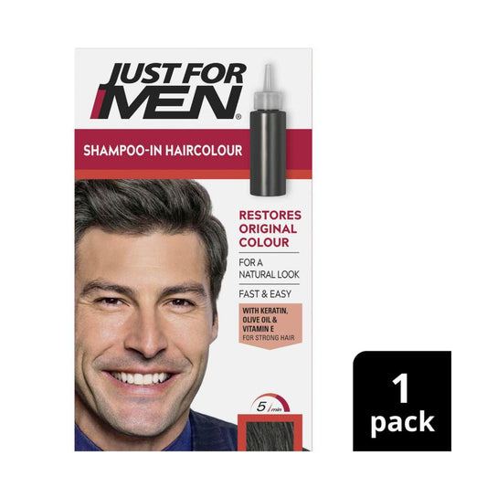 Just For Men Hair Colour Dark Brown Black 100g - 1 each