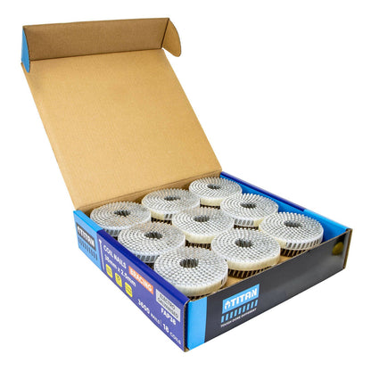 Titan Collated Coil Nail Screw - 38mm - 3600 Pack