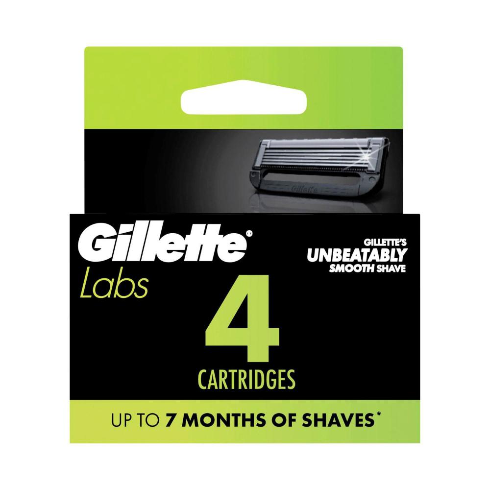 Gillette Labs Razor Blades Refills - 4 Pack