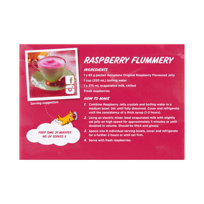 Aeroplane Jelly Crystals Raspberry Flavoured - 85g