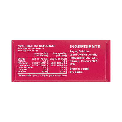 Aeroplane Jelly Crystals Raspberry Flavoured - 85g