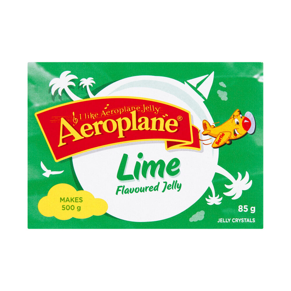 Aeroplane Cool Lime Jelly Crystals - 85g