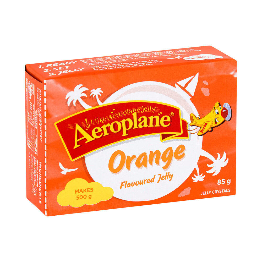 Aeroplane Orange Orbit Jelly Crystals - 85g