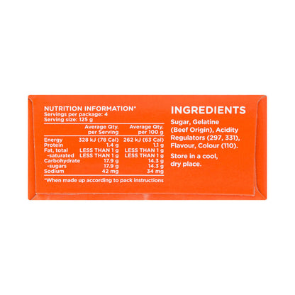 Aeroplane Orange Orbit Jelly Crystals - 85g