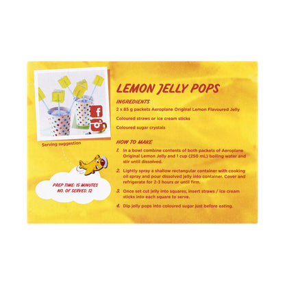 Aeroplane Lemon Delicious Jelly Crystals - 85g