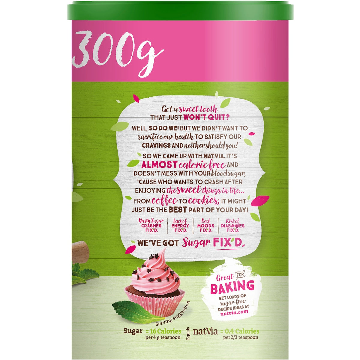 Natvia 100% Natural Sweetener 350g
