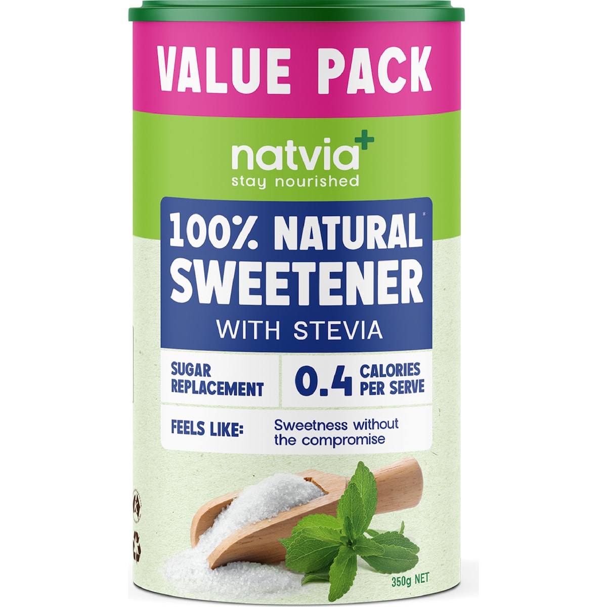 Natvia 100% Natural Sweetener 350g