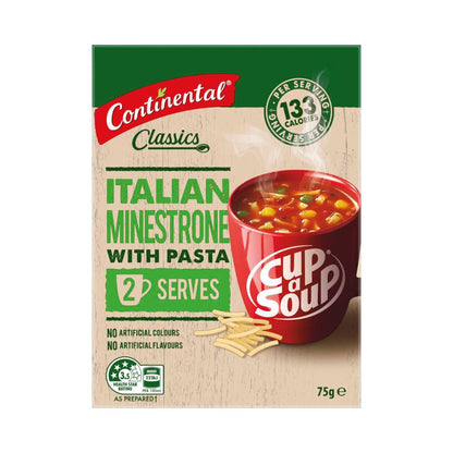 Continental Cup A Soup Italian Minestrone Serves 2 - 75g