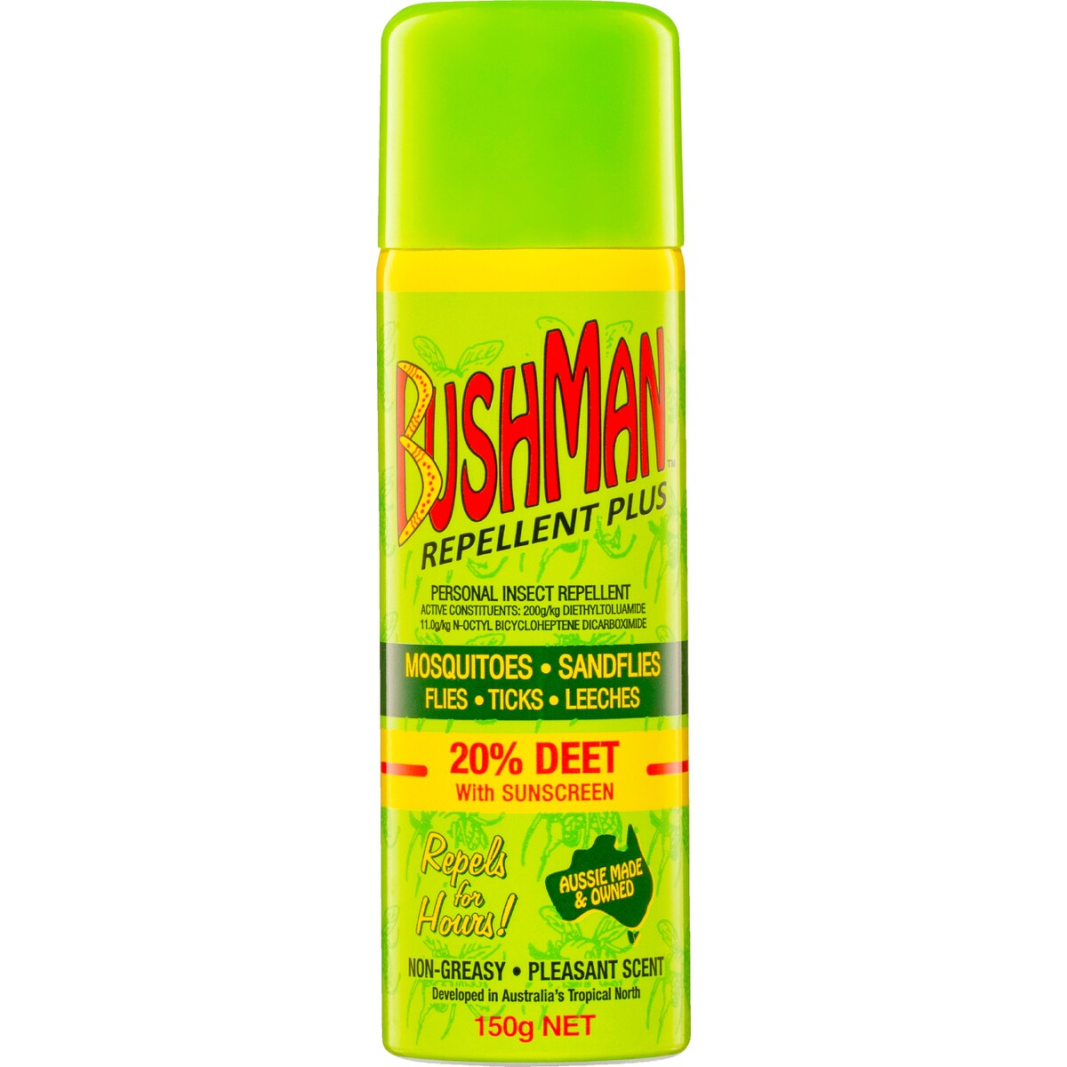 Bushman Insect Repellent With Sunscreen 150g