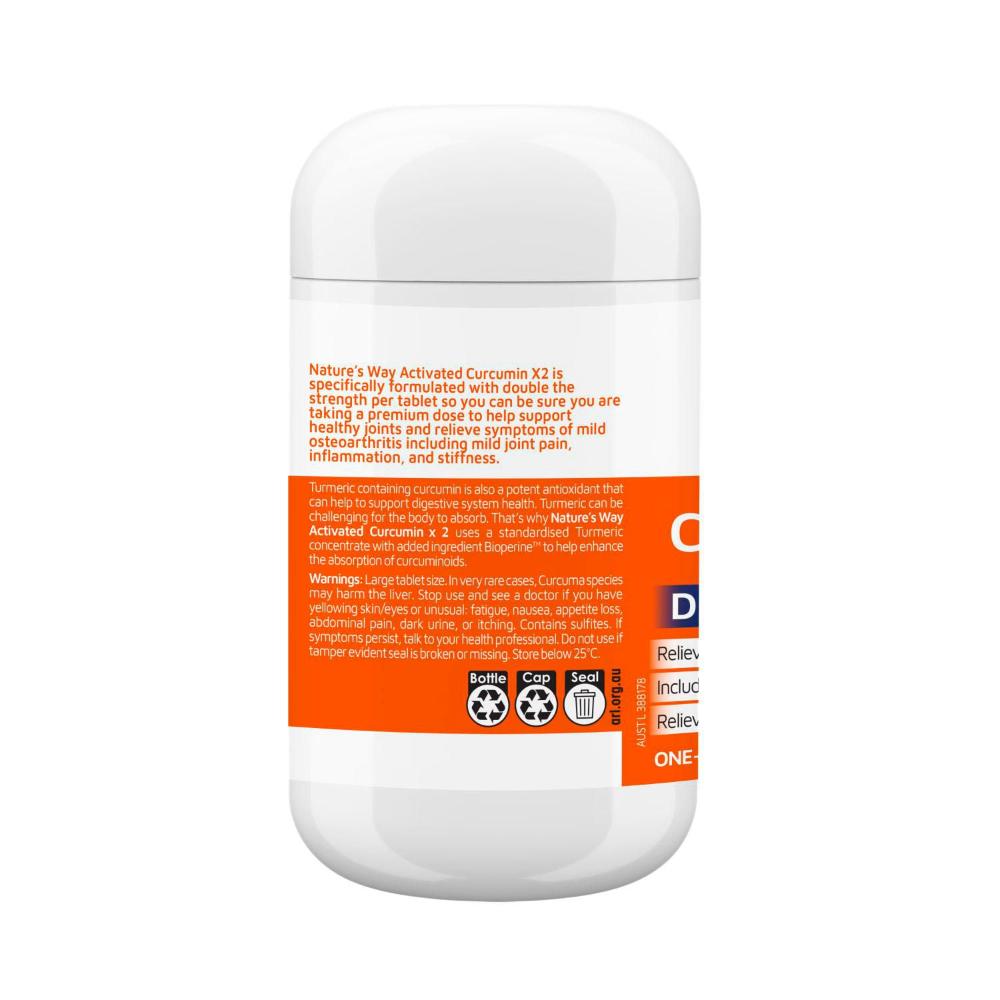 Nature's Way Double Strength Activate Curcumin - 30 Pack