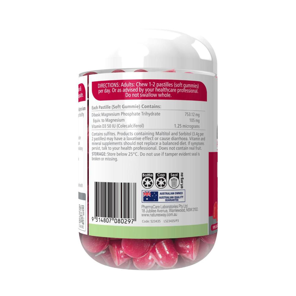 Nature's Way Extra Strength Gummies Magnesium - 60 Pack