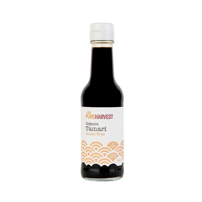 Pureharvest Organic Tamari Soy Sauce Wheat Free Salt Reduced - 250mL
