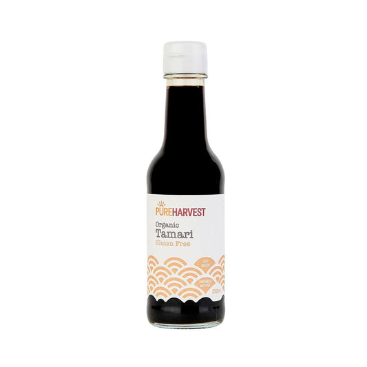 Pureharvest Organic Tamari Soy Sauce Wheat Free Salt Reduced - 250mL