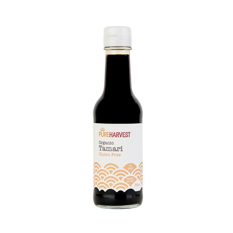 Pureharvest Organic Tamari Soy Sauce Wheat Free Salt Reduced - 250mL