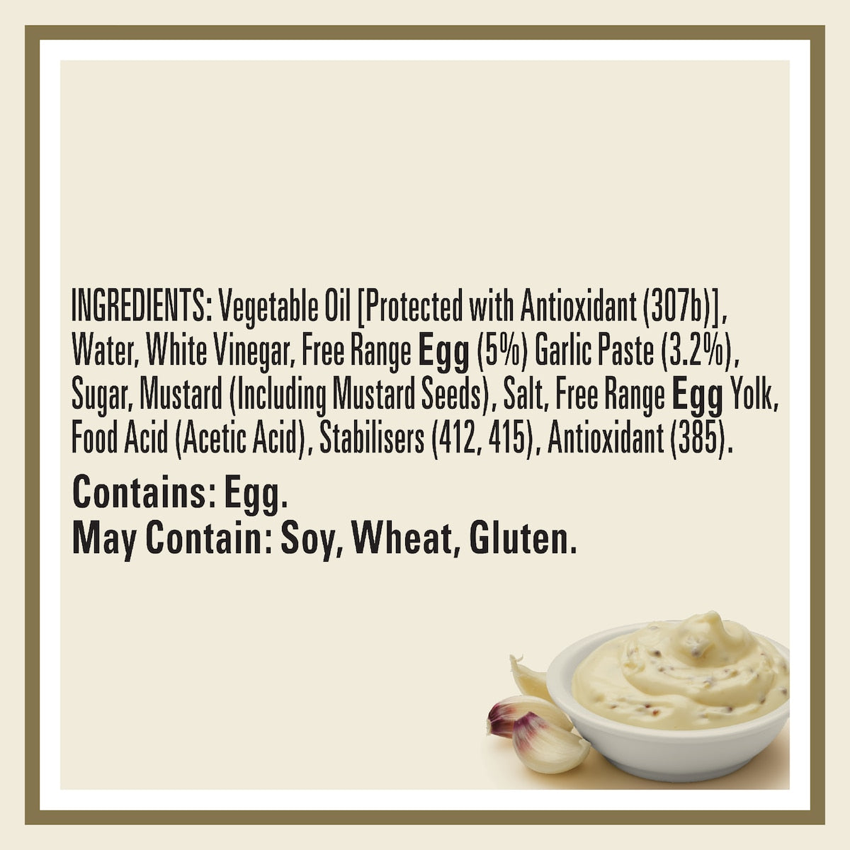 Heinz Seriously Good Flavoured Mayonnaise Garlic Lovers Aioli 295ml