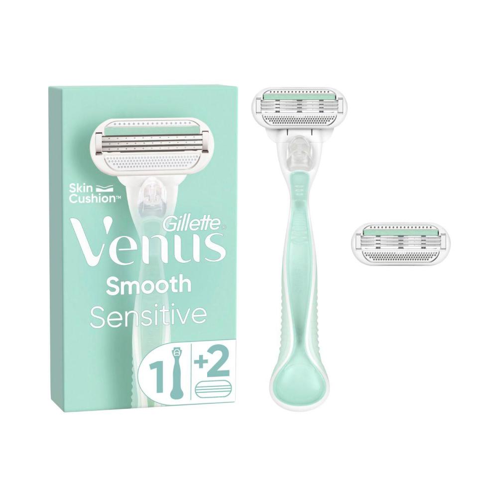 Gillette Venus Smooth Sensitive Razor Kit With 2 Blades - 1 Each