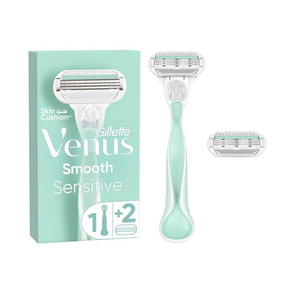 Gillette Venus Smooth Sensitive Razor Kit With 2 Blades - 1 Each