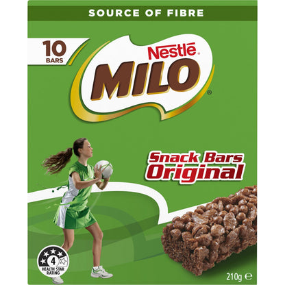 Nestle Milo Snack Bars Original 10 pack