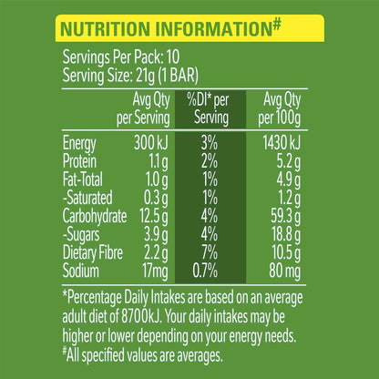 Nestle Milo Snack Bars Original 10 pack