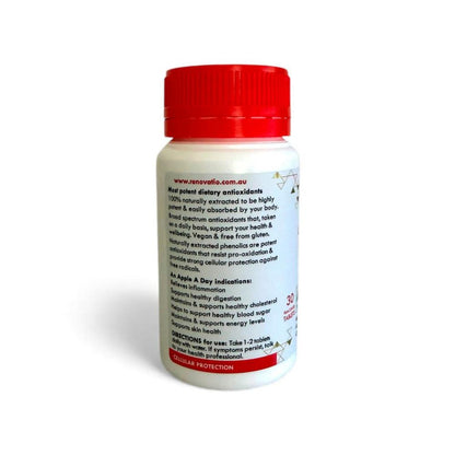 Renovatio An Apple A Day Activated Phenolics Antioxidants - 30 Pack