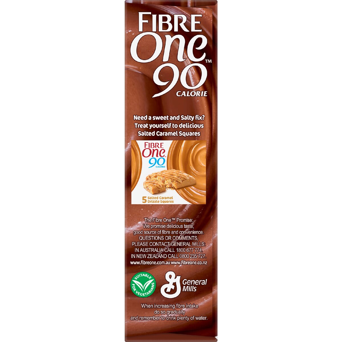 Fibre One 90 Calorie Chocolate Fudge Brownies 5 Pack
