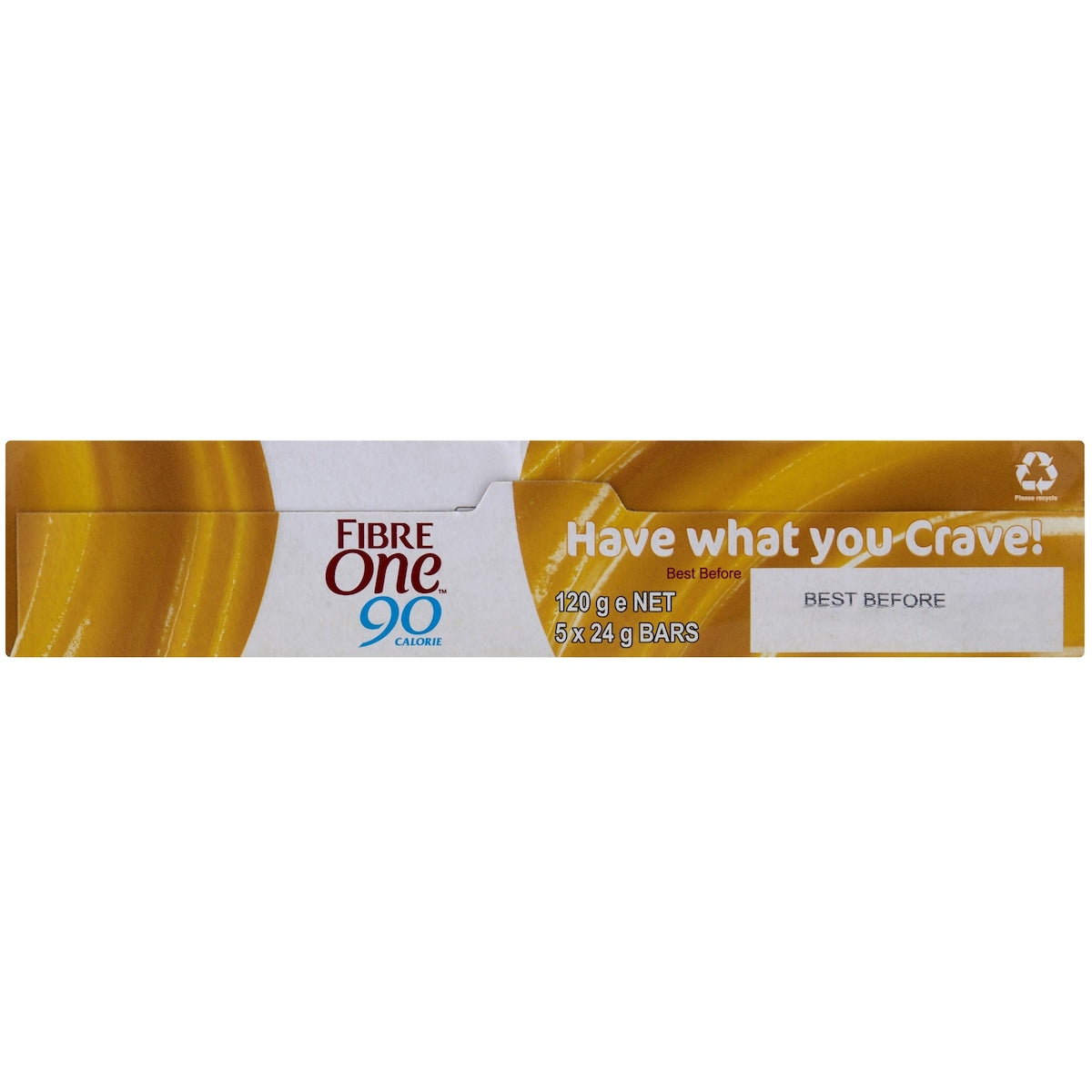 Fibre One 90 Calorie Lemon Drizzle Squares 5 Pack 120g