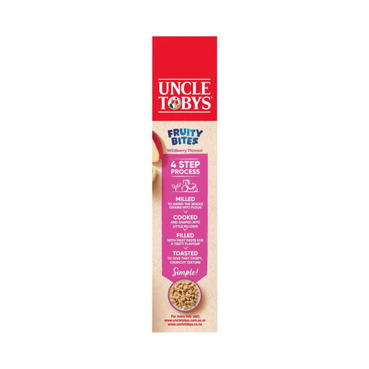 Une Tobys Fruity Bites Wildberry Flavour Cereal - 500g