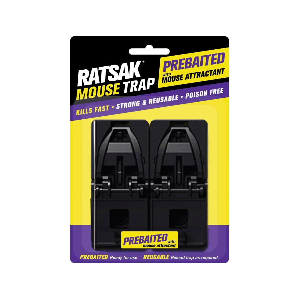Ratsak Pre Bait Mouse Trap - 2 pack