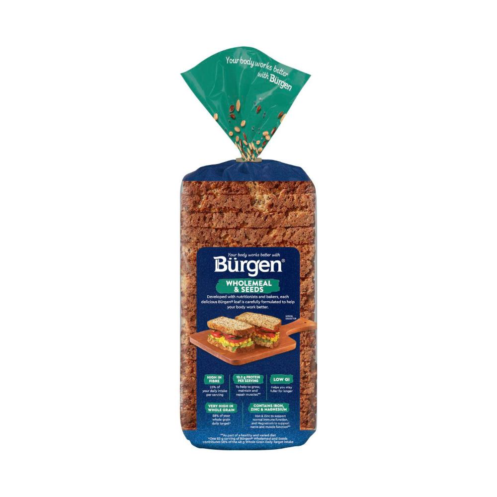Burgen Wholemeal & Seeds Bread - 700g
