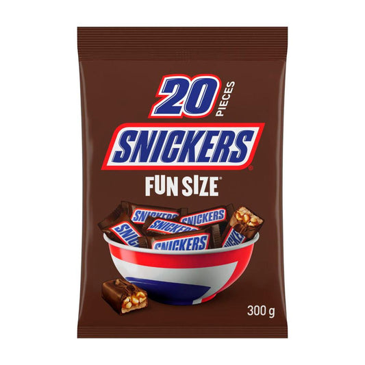 Snickers Chocolate Party Share Bag 20 Pieces - 300g