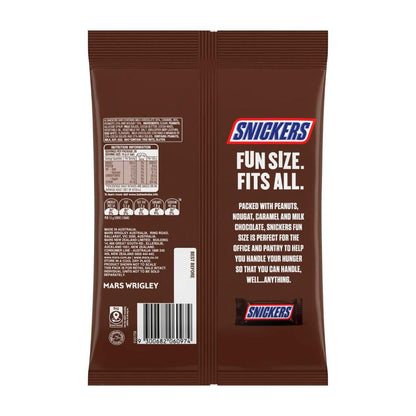 Snickers Chocolate Party Share Bag 20 Pieces - 300g