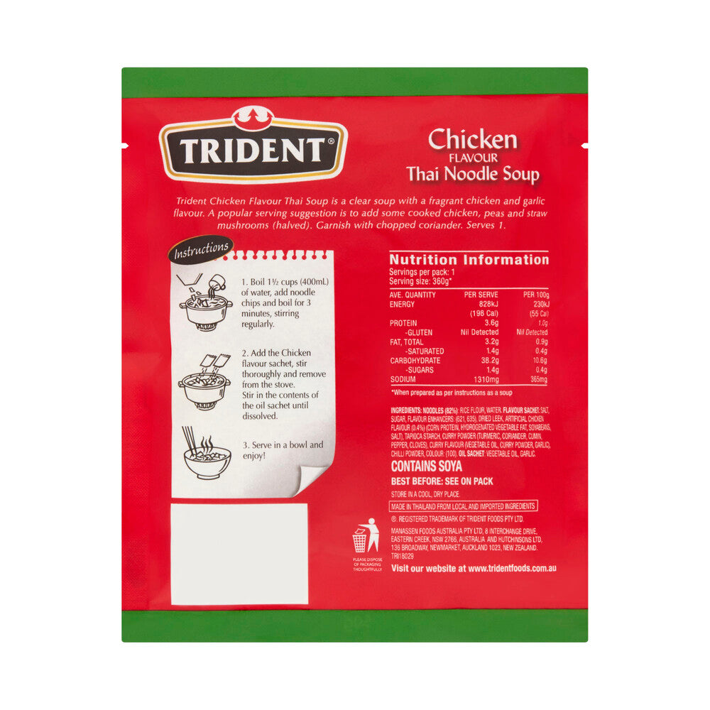 Trident Thai Chicken Noodle Soup - 50g