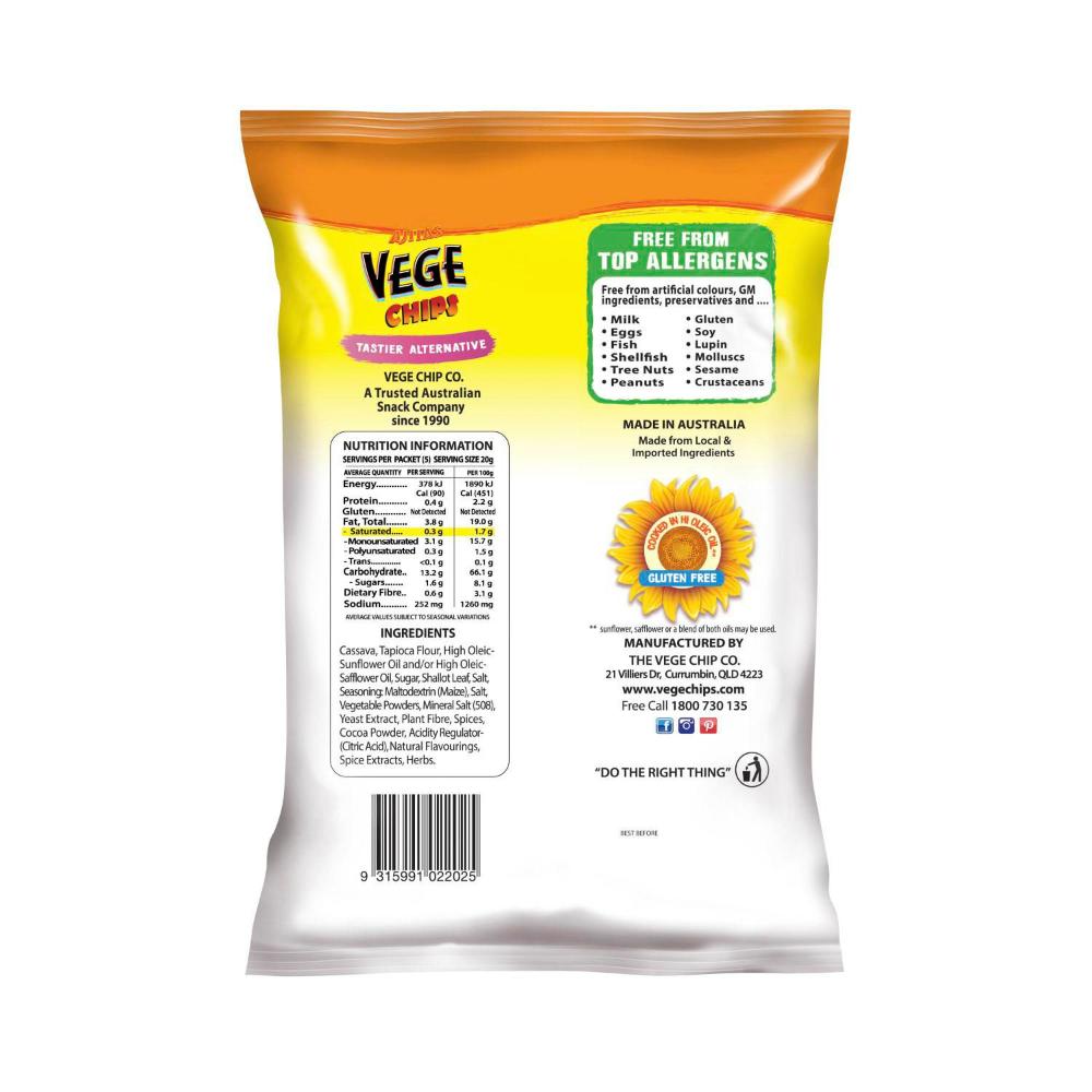 Vege Chips BBQ - 100g