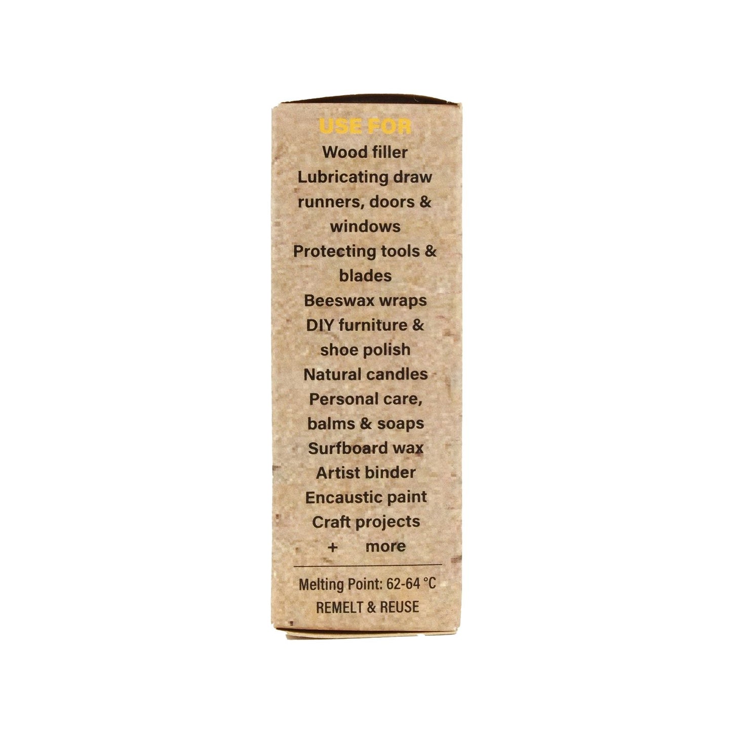 Gillys Pure Australian Beeswax Block - 50g