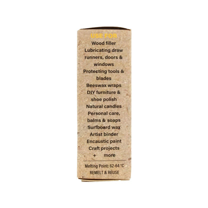 Gillys Pure Australian Beeswax Block - 50g
