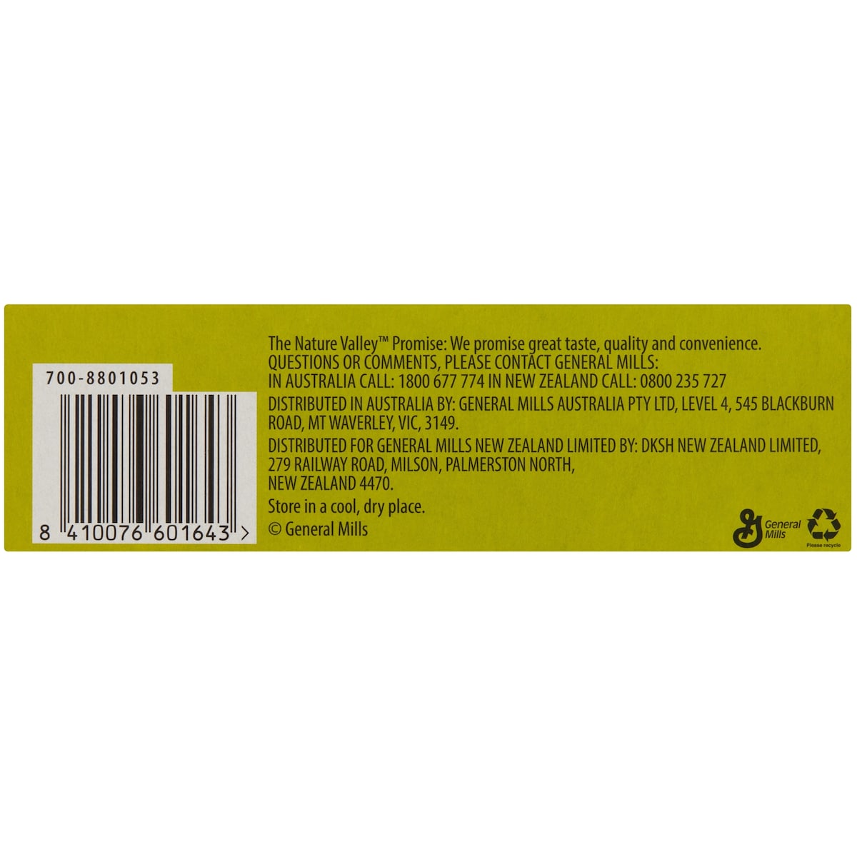 Nature Valley Crunchy Canadian Maple Syrup Granola Bars 252g 6 Pack