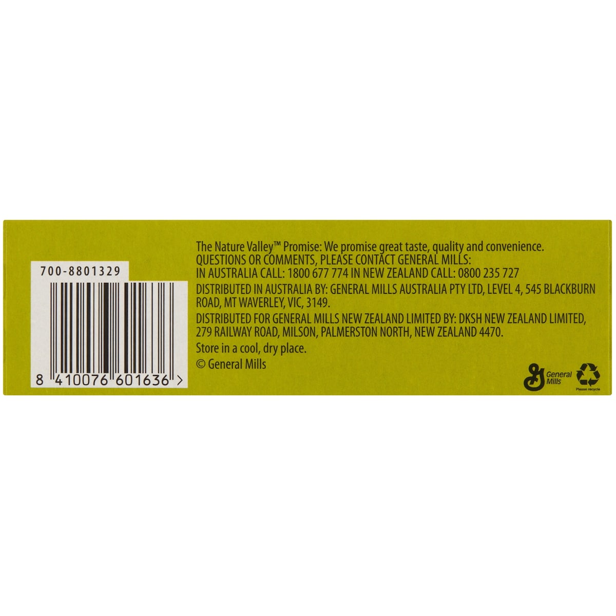 Nature Valley Crunchy Oats & Honey Granola Bars 252g 6 Pack