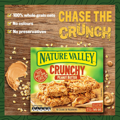 Nature Valley Crunchy Peanut Butter Granola Bars 6 Pack