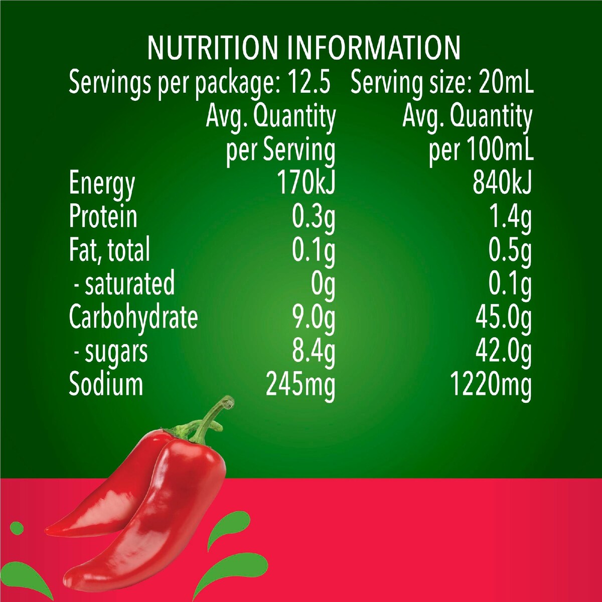 Fountain Hot Chilli Sauce 250mL