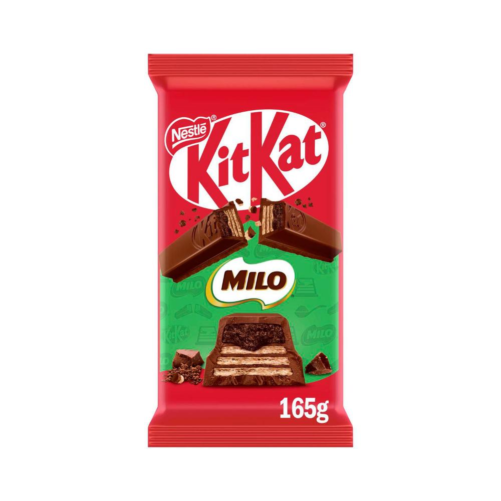 KitKat Packed With Milo Milk Chocolate Block - 165g