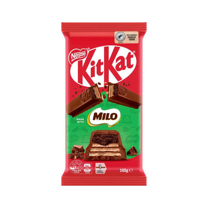 KitKat Packed With Milo Milk Chocolate Block - 165g
