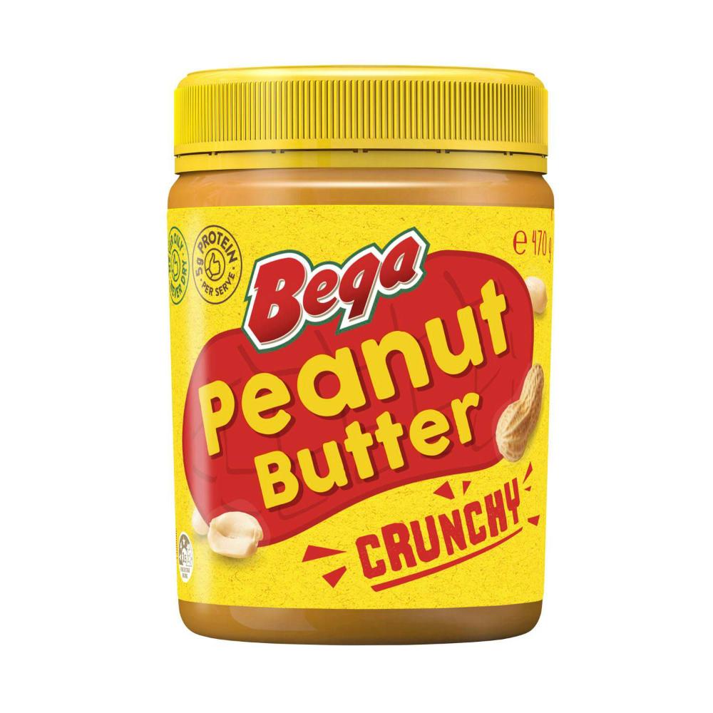Bega Spread Peanut Butter Crunchy - 470g