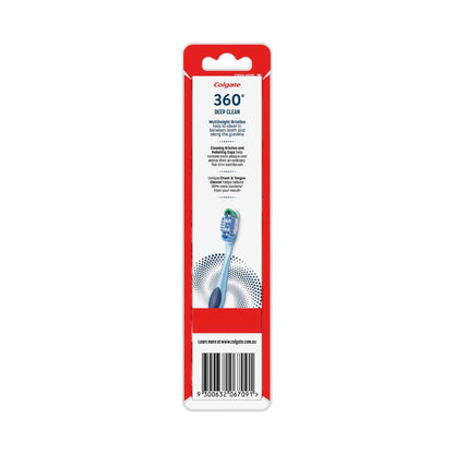 Colgate 360 Degree Medium Toothbrush - 2 Pack