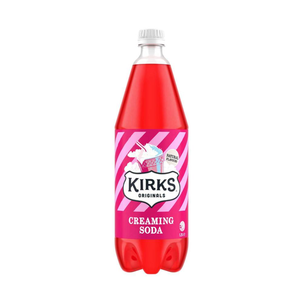 Kirks Creaming Soda Soft Drink Bottle - 1.25L