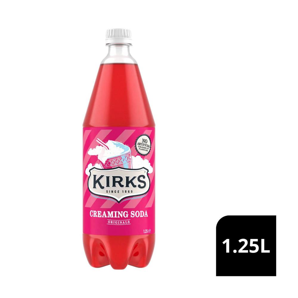 Kirks Creaming Soda Soft Drink Bottle - 1.25L
