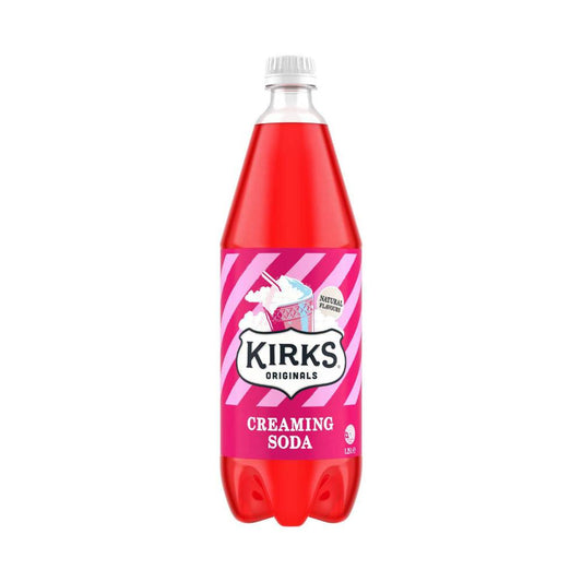 Kirks Creaming Soda Soft Drink Bottle - 1.25L